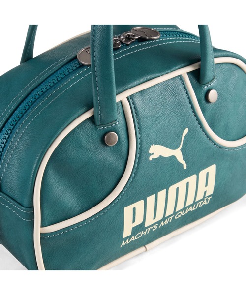 PUMA(プーマ)の「PUMA プーマ ユニセックス プーマ 1976 アーカイブ ミニ グリップバッグ 2.5L(ボストンバッグ・メンズ・グリーン/ブラック×ホワイト・フリー)」の8枚目の写真