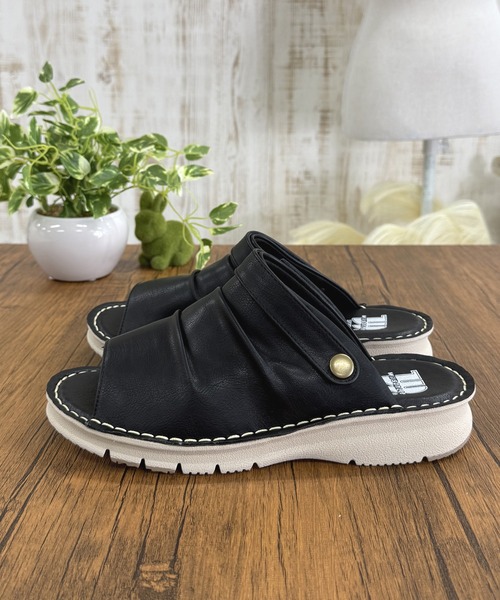LUGG NAGG(ラグナグ)の「【WilsonLee】【スポっと】【軽量】コンフォート2WAYサンダル【3E】【リラックス】(サンダル・レディース・ブラウン/ブラック/ホワイト・S/M/L/LL)」の18枚目の写真