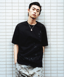 NM PAINTED T-SHIRT - BLACK