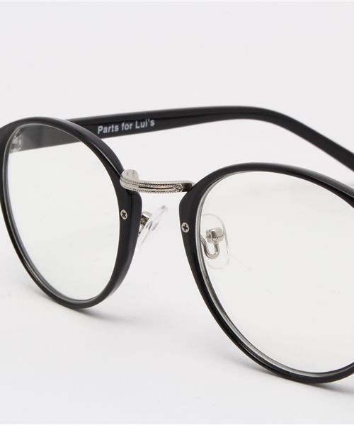 Lui's（ルイス）の「Lui's(ルイス) 伊達メガネ（メガネ・メンズ・ブラック・FREE）」の6枚目の写真