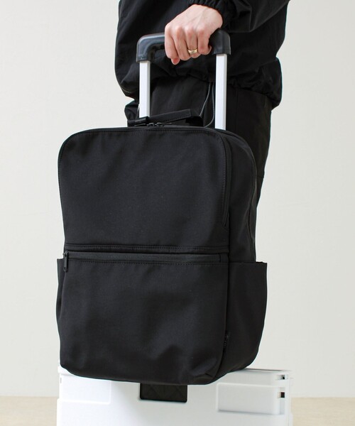 SML(エスエムエル)の「【SML/エスエムエル】RECTANGLE RUCKSACK(バックパック/リュック・メンズ・オリーブ/ブラック・FREE)」の18枚目の写真