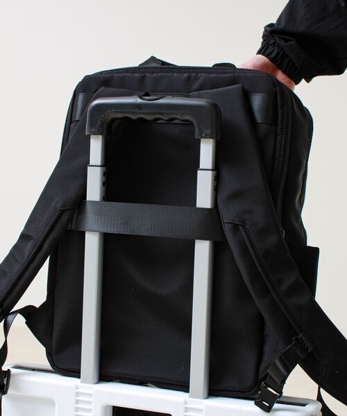 SML(エスエムエル)の「【SML/エスエムエル】RECTANGLE RUCKSACK(バックパック/リュック・メンズ・オリーブ/ブラック・FREE)」の19枚目の写真