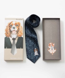 Quit Running（クイトランニング）の「ドッグデザイン ネクタイ CHILLWORK x JUBILEE ギフトボックス入り（ネクタイ）」