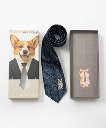 Quit Running（クイトランニング）の「ドッグデザイン ネクタイ CHILLWORK x JUBILEE ギフトボックス入り（ネクタイ）」