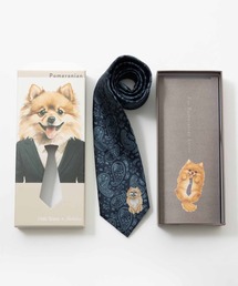 Quit Running（クイトランニング）の「ドッグデザイン ネクタイ CHILLWORK x JUBILEE ギフトボックス入り（ネクタイ）」