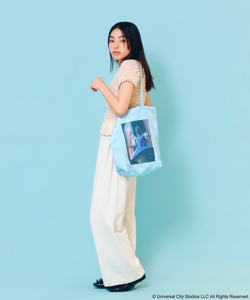 Casselini(キャセリーニ)の「Casselini(キャセリーニ)【WICKED× Casselini】フォトコラージュトート(トートバッグ・レディース・ブラック/ブルー/ピンク・FREE)」の12枚目の写真