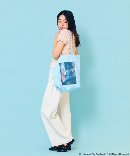 Casselini(キャセリーニ)の「Casselini(キャセリーニ)【WICKED× Casselini】フォトコラージュトート(トートバッグ・レディース・ブラック/ブルー/ピンク・FREE)」の13枚目の写真