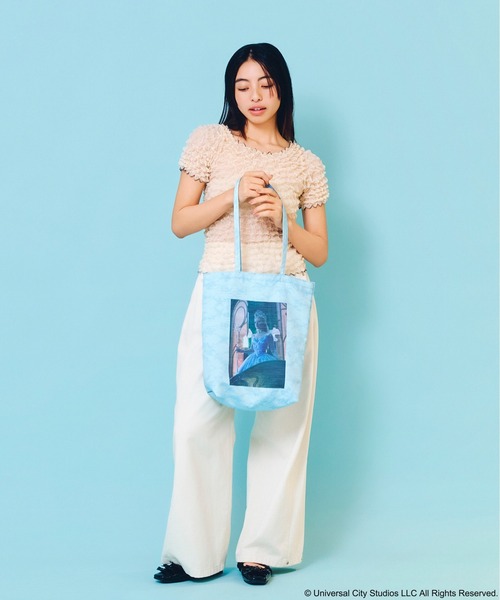 Casselini(キャセリーニ)の「Casselini(キャセリーニ)【WICKED× Casselini】フォトコラージュトート(トートバッグ・レディース・ブラック/ブルー/ピンク・FREE)」の11枚目の写真