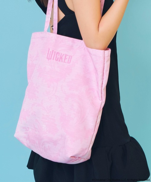 Casselini(キャセリーニ)の「Casselini(キャセリーニ)【WICKED× Casselini】フォトコラージュトート(トートバッグ・レディース・ブラック/ブルー/ピンク・FREE)」の19枚目の写真