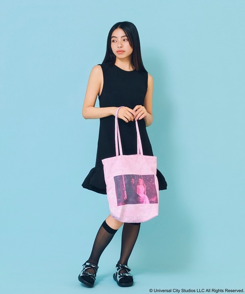 Casselini(キャセリーニ)の「Casselini(キャセリーニ)【WICKED× Casselini】フォトコラージュトート(トートバッグ・レディース・ブラック/ブルー/ピンク・FREE)」の18枚目の写真