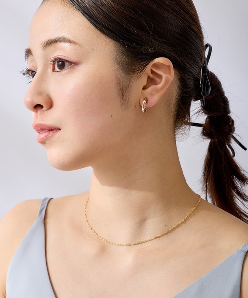 CALIN STANDARD(カリンスタンダード)の「◆金属アレルギー対応◆◆made in japan◆【痛くない】【落ちにくい】【ストレスフリーな着け心地】プレーン グランループフィットイヤリング(イヤリング・レディース・シルバー/ゴールド・FREE)」の16枚目の写真