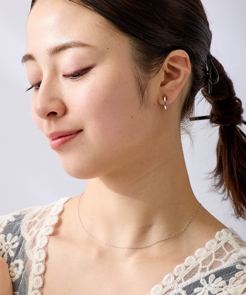 CALIN STANDARD(カリンスタンダード)の「◆金属アレルギー対応◆◆made in japan◆【痛くない】【落ちにくい】【ストレスフリーな着け心地】プレーン グランループフィットイヤリング(イヤリング・レディース・シルバー/ゴールド・FREE)」の11枚目の写真