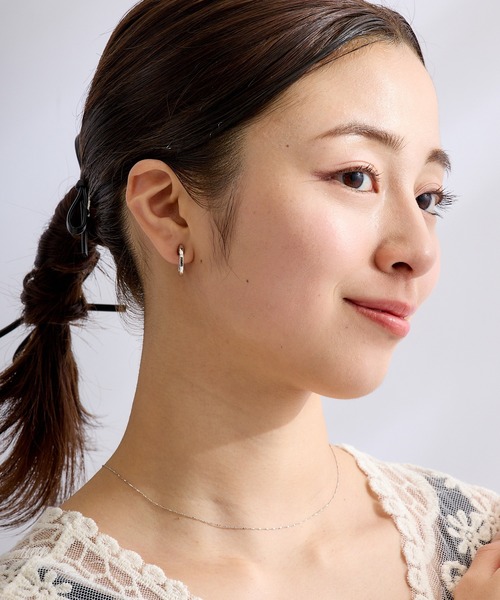 CALIN STANDARD(カリンスタンダード)の「◆金属アレルギー対応◆◆made in japan◆【痛くない】【落ちにくい】【ストレスフリーな着け心地】プレーン グランループフィットイヤリング(イヤリング・レディース・シルバー/ゴールド・FREE)」の12枚目の写真