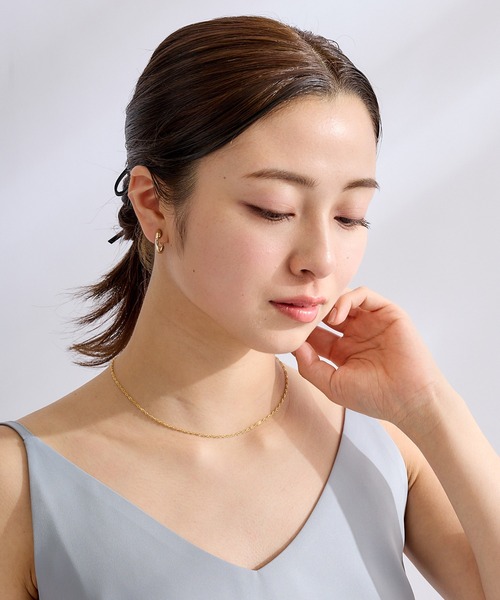 CALIN STANDARD(カリンスタンダード)の「◆金属アレルギー対応◆◆made in japan◆【痛くない】【落ちにくい】【ストレスフリーな着け心地】プレーン グランループフィットイヤリング(イヤリング・レディース・シルバー/ゴールド・FREE)」の17枚目の写真