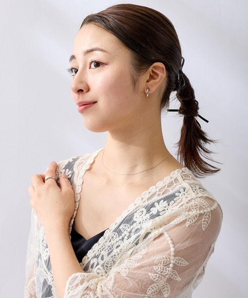 CALIN STANDARD(カリンスタンダード)の「◆金属アレルギー対応◆◆made in japan◆【痛くない】【落ちにくい】【ストレスフリーな着け心地】プレーン グランループフィットイヤリング(イヤリング・レディース・シルバー/ゴールド・FREE)」の7枚目の写真