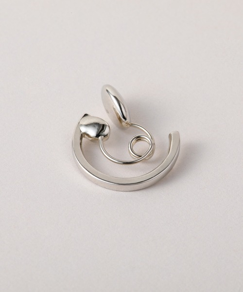 CALIN STANDARD(カリンスタンダード)の「◆金属アレルギー対応◆◆made in japan◆【痛くない】【落ちにくい】【ストレスフリーな着け心地】プレーン グランループフィットイヤリング(イヤリング・レディース・シルバー/ゴールド・FREE)」の9枚目の写真