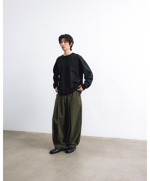 ANGLAN（アングラン）の「Essential Layer Long Sleeve - Black（Tシャツ/カットソー・メンズ・その他・2/1）」の3枚目の写真