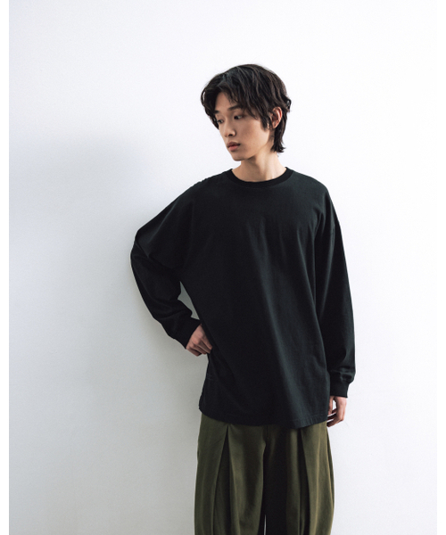 ANGLAN（アングラン）の「Essential Layer Long Sleeve - Black（Tシャツ/カットソー・メンズ・その他・2/1）」の5枚目の写真