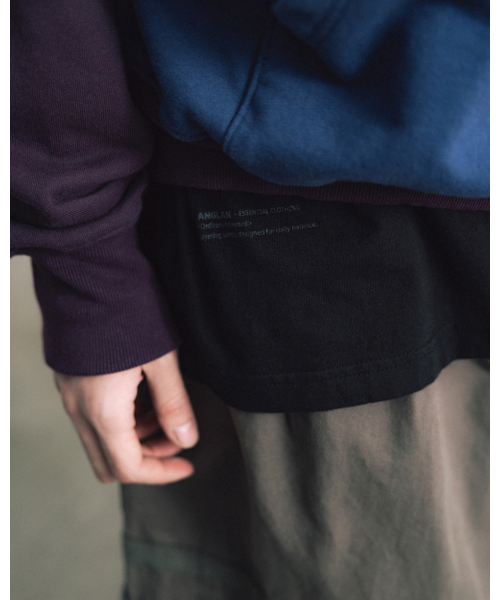 ANGLAN(アングラン)の「Essential Layer Long Sleeve - Black(Tシャツ/カットソー・メンズ・その他・2/1)」の9枚目の写真