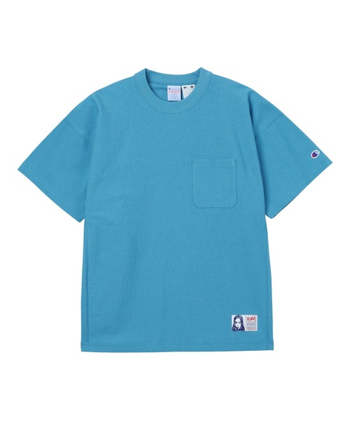 Champion for X-girl REVERSE WEAVE FACE LABEL S/S TEE（Tシャツ