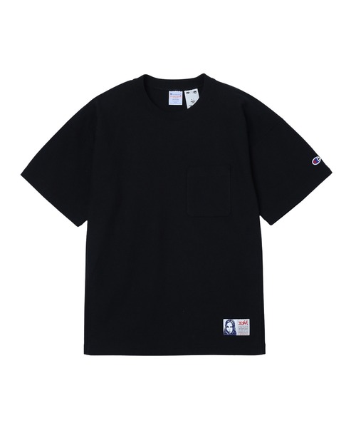 Champion for X-girl REVERSE WEAVE FACE LABEL S/S TEE（Tシャツ