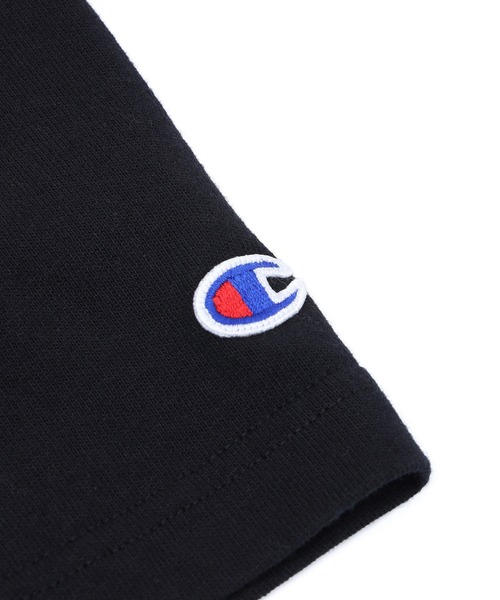 Champion(チャンピオン)の「Champion for X-girl REVERSE WEAVE FACE LABEL S/S TEE(Tシャツ/カットソー・レディース・ブラック/ライトブルー/ホワイト・S/M/L)」の17枚目の写真