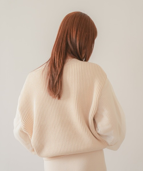 APRILY(アプリリー)の「ロゴニットセットアップ(ニット/セーター・レディース・グレー/ピンク・FREE)」の11枚目の写真