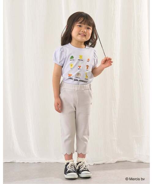 Lycee mine(リセマイン)の「【綿100%】 【ミッフィー】【速乾・UV・型崩れしない】ぬいぐるみ転写プリントTシャツ(Tシャツ/カットソー・キッズ・ライトピンク/ブルーグレー/ブラック/オフホワイト・100cm/110cm/120cm/130cm/140cm)」の21枚目の写真