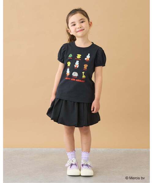 Lycee mine(リセマイン)の「【綿100%】 【ミッフィー】【速乾・UV・型崩れしない】ぬいぐるみ転写プリントTシャツ(Tシャツ/カットソー・キッズ・ライトピンク/ブルーグレー/ブラック/オフホワイト・100cm/110cm/120cm/130cm/140cm)」の20枚目の写真