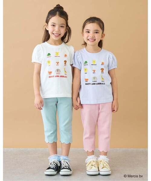 Lycee mine(リセマイン)の「【綿100%】 【ミッフィー】【速乾・UV・型崩れしない】ぬいぐるみ転写プリントTシャツ(Tシャツ/カットソー・キッズ・ライトピンク/ブルーグレー/ブラック/オフホワイト・100cm/110cm/120cm/130cm/140cm)」の18枚目の写真