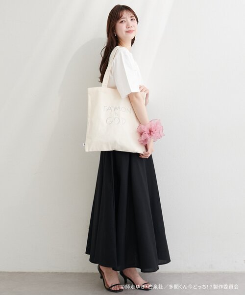 natural couture(ナチュラルクチュール)の「〈多聞くん今どっち!?コラボ〉TAMON IS GODキャンバストート(トートバッグ・レディース・その他1・FREE)」の18枚目の写真
