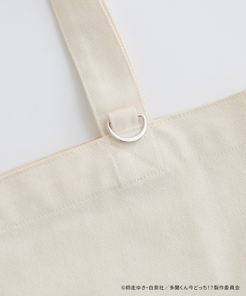 natural couture(ナチュラルクチュール)の「〈多聞くん今どっち!?コラボ〉TAMON IS GODキャンバストート(トートバッグ・レディース・その他1・FREE)」の2枚目の写真