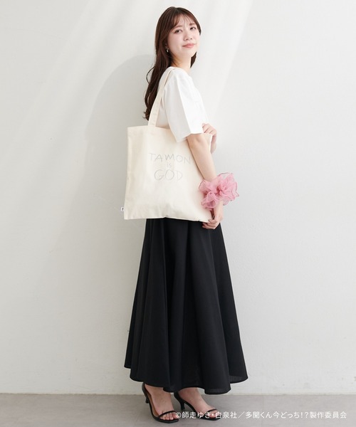 natural couture(ナチュラルクチュール)の「〈多聞くん今どっち!?コラボ〉TAMON IS GODキャンバストート(トートバッグ・レディース・その他1・FREE)」の11枚目の写真