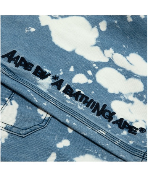 AAPE BY A BATHING APE(エーエイプバイアベイシングエイプ)の「AAPE DENIM SHORTS(デニムパンツ・メンズ・ライトブルー・MEDIUM/LARGE/SMALL/X-LARGE)」の3枚目の写真