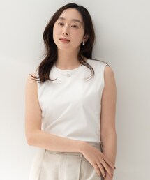 【UV/接触冷感/消臭/抗菌防臭】ベーシックフレンチスリーブプルオーバー