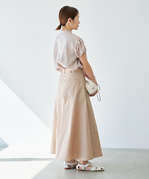 IENA（イエナ）の「《WEB限定/追加》パフスリーブ半袖ブラウス（シャツ/ブラウス・レディース・ブラック/ベージュ・FREE）」の14枚目の写真