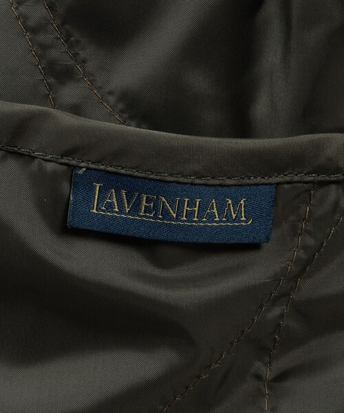 LAVENHAM（ラベンハム）の「【別注】LAVENHAM UNWADDED TEYNHAM ポリエステル ジップブルゾン（ブルゾン・メンズ・ブラック/カーキ/ブルー・L/M）」の13枚目の写真