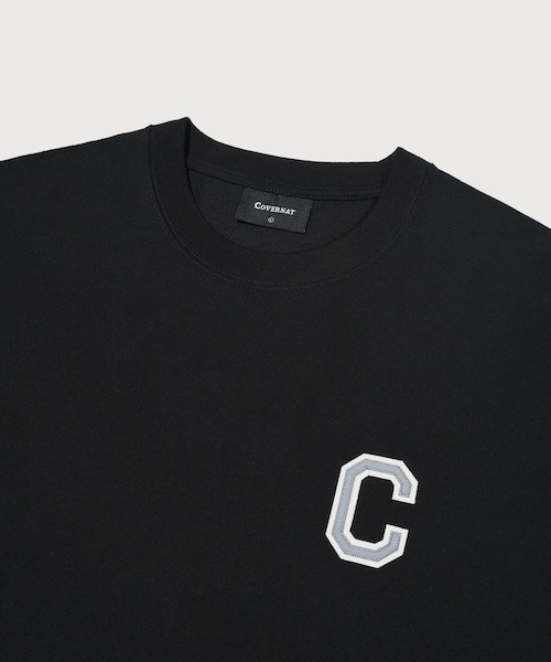 COVERNAT(カバーナット)の「COOL COTTON SHINE C LOGO T-SHIRT(Tシャツ/カットソー・メンズ・ホワイト/スカイブルー/ブラック・X-LARGE/LARGE/MEDIUM/SMALL/X-SMALL)」の7枚目の写真