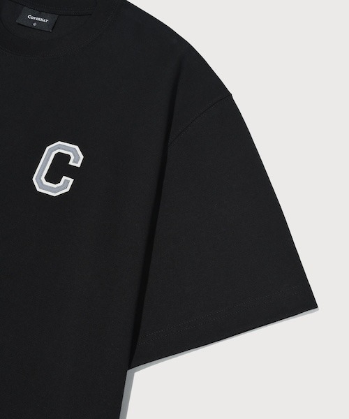COVERNAT(カバーナット)の「COOL COTTON SHINE C LOGO T-SHIRT(Tシャツ/カットソー・メンズ・ホワイト/スカイブルー/ブラック・X-LARGE/LARGE/MEDIUM/SMALL/X-SMALL)」の9枚目の写真