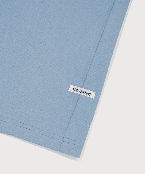 COVERNAT(カバーナット)の「COOL COTTON SHINE C LOGO T-SHIRT(Tシャツ/カットソー・メンズ・ホワイト/スカイブルー/ブラック・X-LARGE/LARGE/MEDIUM/SMALL/X-SMALL)」の17枚目の写真
