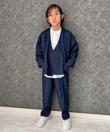 SHISKY（シスキー）の「フォーマル ノーカラージャケット スーツ セットアップ（915-04）（スーツセット）」