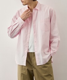 ATON / エイトン】GIZA STRIPE STANDARD SHIRT / ギザストライプ