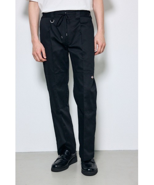 AZUL by moussy(アズールバイマウジー)の「【Dickies×AZUL】フルレングスパンツ(スラックス・メンズ・ブラック/ベージュ・MEDIUM/LARGE/X-LARGE)」の3枚目の写真