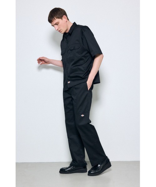 AZUL by moussy(アズールバイマウジー)の「【Dickies×AZUL】フルレングスパンツ(スラックス・メンズ・ブラック/ベージュ・MEDIUM/LARGE/X-LARGE)」の4枚目の写真