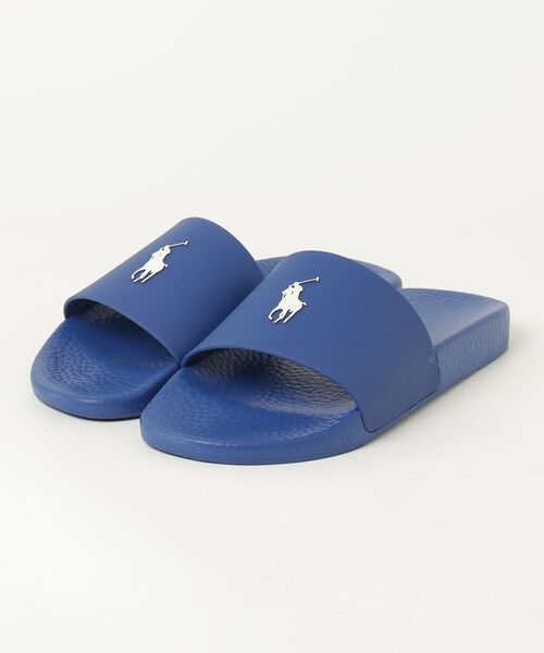 POLO RALPH LAUREN（ポロ ラルフ ローレン）の「ポロ ラルフ ローレン POLO SLIDE ポロ スライド  サンダル（サンダル・メンズ・ブルー/オレンジ・90/100/80）」の6枚目の写真