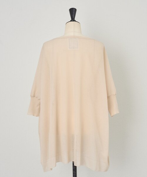 BEARDSLEY（ビアズリー）の「《4/2(木)18：00予約開始》シアーカーデ（カーディガン/ボレロ・レディース・ベージュ/ブラック/ライトグレー・FREE）」の19枚目の写真