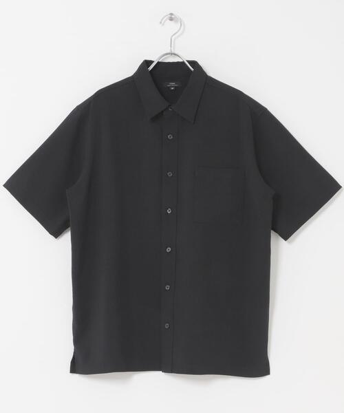 ITEMS URBANRESEARCH(アイテムズ アーバンリサーチ)の「『接触冷感/吸水速乾/イージーケア/UVカット』クイックドライリネンタッチ半袖シャツ(シャツ/ブラウス・メンズ・ベージュ/チャコールグレー/ブラック/オリーブ・LARGE/MEDIUM)」の17枚目の写真