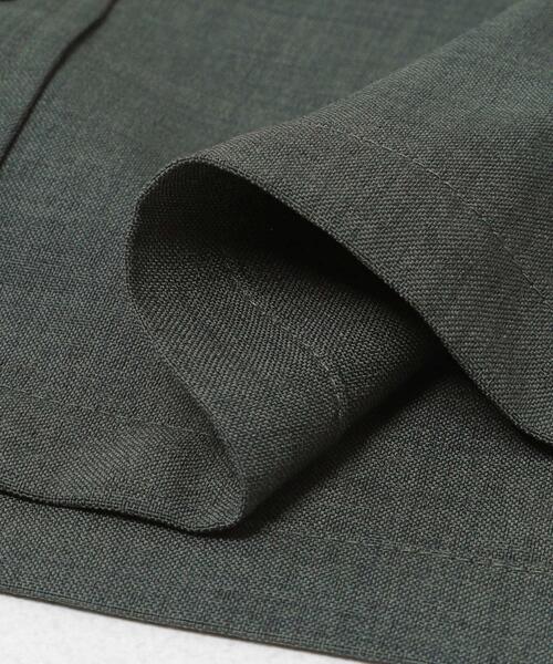 ITEMS URBANRESEARCH（アイテムズ アーバンリサーチ）の「『接触冷感/吸水速乾/イージーケア/UVカット』クイックドライリネンタッチ半袖シャツ（シャツ/ブラウス・メンズ・ベージュ/チャコールグレー/ブラック/オリーブ・LARGE/MEDIUM）」の19枚目の写真