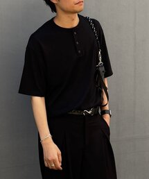 COLONY 2139 | サマーニットソーレイヤードヘンリー半袖T(Tシャツ/カットソー)