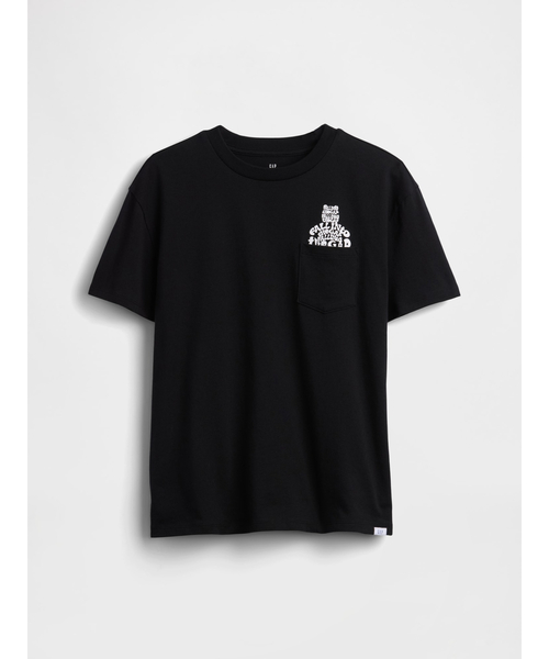 GAP(ギャップ)の「ブラナンベア ポケットTシャツ (キッズ)(Tシャツ/カットソー・キッズ・ホワイト/ブラック/イエロー/ピンク・130cm/140cm/120cm/160cm/150cm)」の9枚目の写真